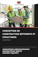 CONCEPTION DE CONSTRUCTION BÂTIMENTS ET STRUCTURES: GUIDE D'ÉTUDE (French Edition) 6208817463 Book Cover