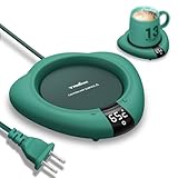 Picture of Coffee Mug Warmer for Desk, Cup Warmer with Auto Shut Off, Mug Warmer Plate for Coffee, Milk, Tea, Beverage - Mug Heater for Travel, Home and Office (Green)