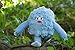 Yeti plush INSPIRED by True and the Rainbow Kingdom , handmade Yetti doll , 11.8 in high
