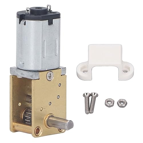 Motor Reductor de Velocidad de Engranaje Helicoidal Motor de Engranaje de 12 V CC 7,5 Mm para Horno (27RPM)