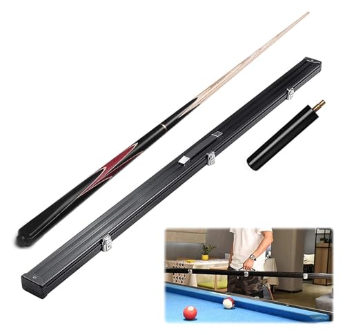 Taco de billar BMPAALN 145 cm púrpura 2 piezas