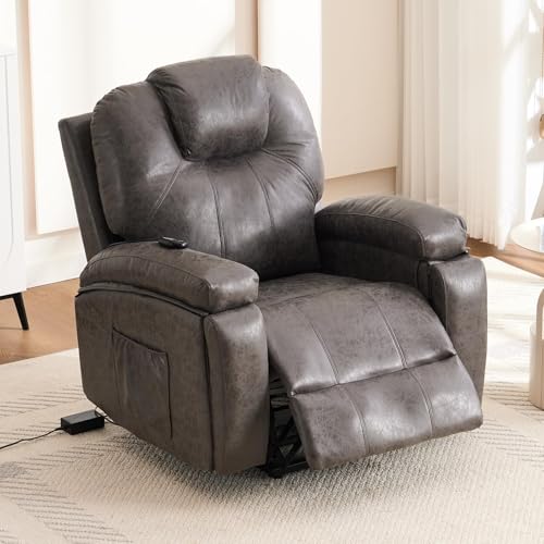 Sillón eléctrico reclinable con asistente para adulto mayor miniatura 1