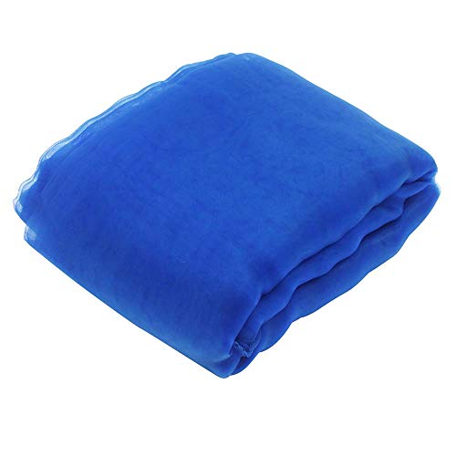 BITFLY 10M x 1.35M Organza Swag Fai da Te in Tessuto Festa Natalizia Superiore Tavolo da Party Festa Decorazione Arco Scala di Valance Tabella Gonna - 30 Colore Scegli Blu Reale