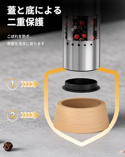 CIRCLE JOY 小型 充電式ペッパーミル の商品画像 3