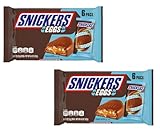 Snickers Eggs - Pack of 2-6 Eggs in Each Pack - Delicious Classic Taste - Perfect for Easter Baskets - Individually Wrapped