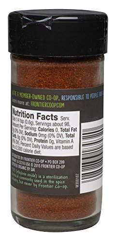 Frontier Spices, Organic Ground Paprika, 2.1 Ounce (Pack Of 3) #TOP1