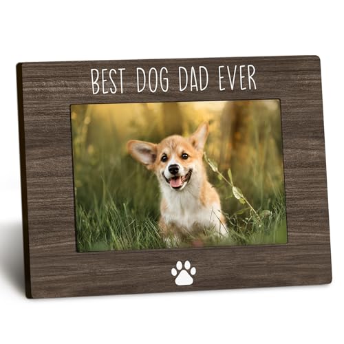 Dog Dad 4x6 Desk Photo Frame