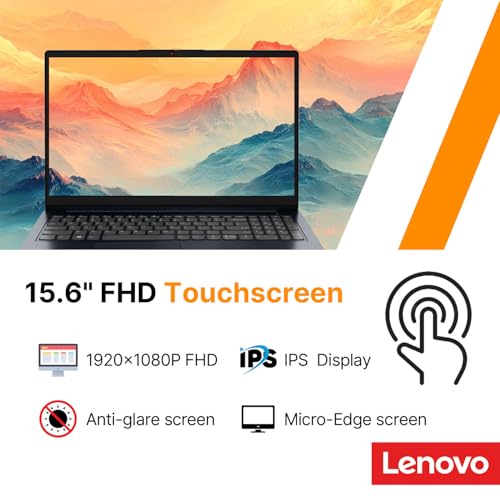 Image of Lenovo Ideapad 15.6 inch FHD Touchscreen Laptop • 2026 Edition • Intel i5-1335U 10-Core Processor(Beats i7-1255U) • 12GB RAM • 768GB Storage(256GB SSD + 512GB External) • Copilot AI • WiFi 6 • Windows 11
