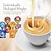 Coffee Creamer Liquid Singles Delight Caramel Macchiato, French Vanilla, Hazelnut and Mini Moo's Half and Half Creamer Variety (32 Pack), 4 Flavor Assortment Coffee Creamer Singles for Home, Office, Coffee, Bar, Gift