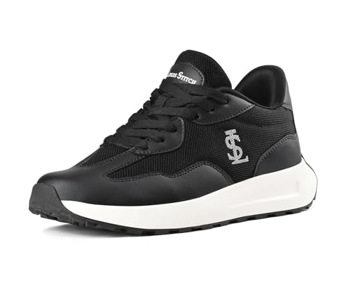 Image of LOUIS STITCH Women's Lightweight Athleisure Sport Shoes | Lightweight Casual Sneakers | Sporty Lace-Up Sneaker and Athleisure Wear| Perfect for Casual, Gym & Travel Wear | LSLD-AT-RF01