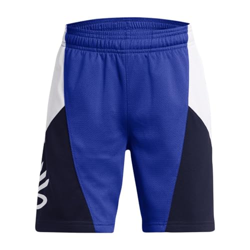 [�A���_�[�A�[�}�[] Curry Boys Splash Short Team Royal/Midnight Navy/White YSM
