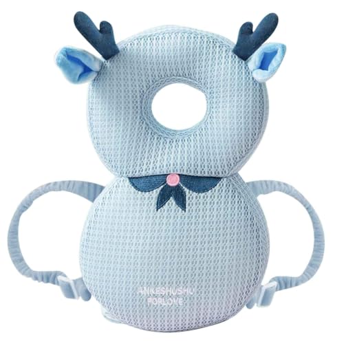 Protector de cabeza para niños Walker con correas ajustables cojín suave gatear