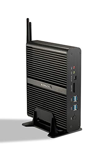 Kingdel Intel 5Th Gen. I7 Cpu, 4K Htpc, Fanless Mini Box Pc With 16Gb Ram 256Gb Ssd, 2Xhd Ports, 2Xlan, 1Xspdif, 4Xusb3.0, Windows 11 Pro #TOP3