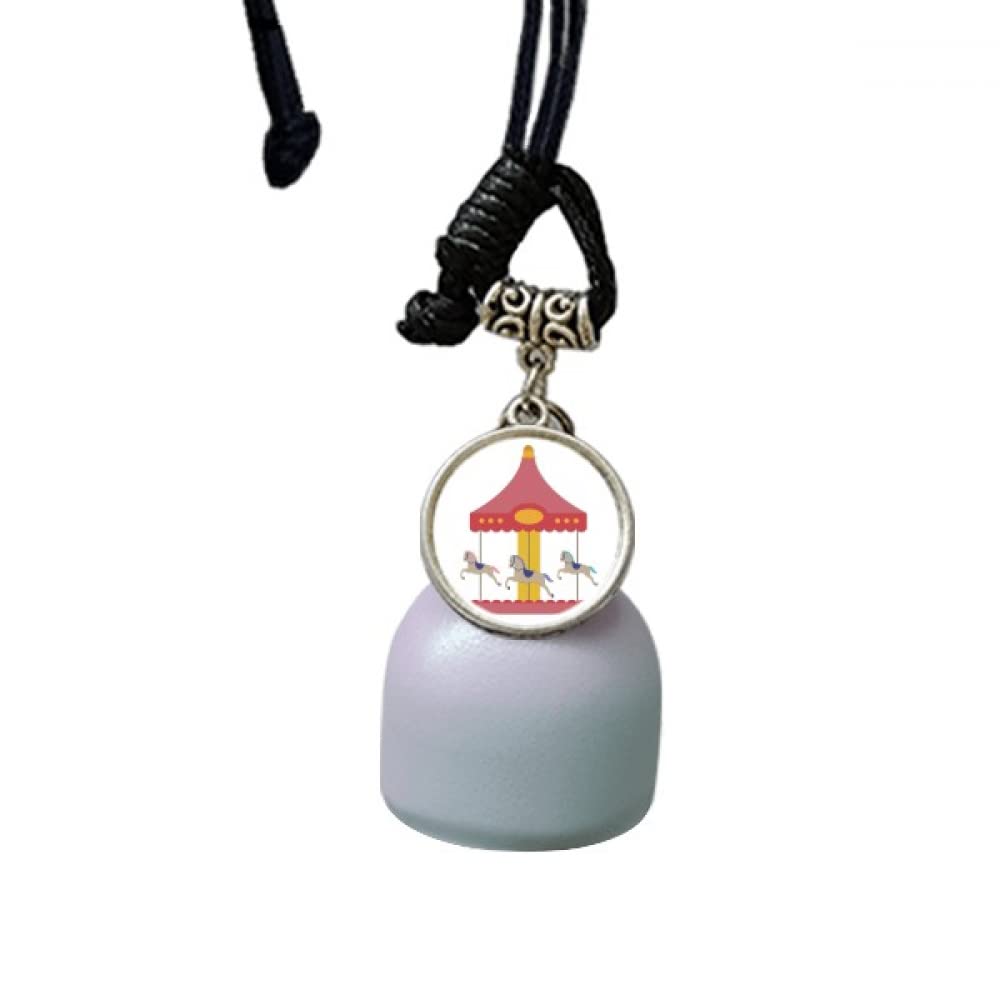 Campanas de viento de carrusel colorido para relajar tus viajes en coche