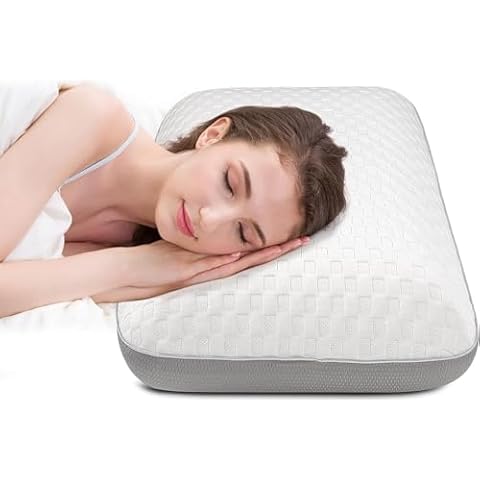 Memory Foam Pillow,Ergonomic Pillow,Deep Sleep Neck Pillow,Cooling Pillow, Washable Pillow Case,67.5X 40 x13 cm Cover