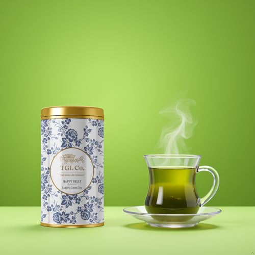 Image of TGL Co.Happy Belly Herbal Tea Infusion (50G Tin Can)|Rich in Anti Oxidant | Refreshing | No Artificial flavor | Improve Digestion