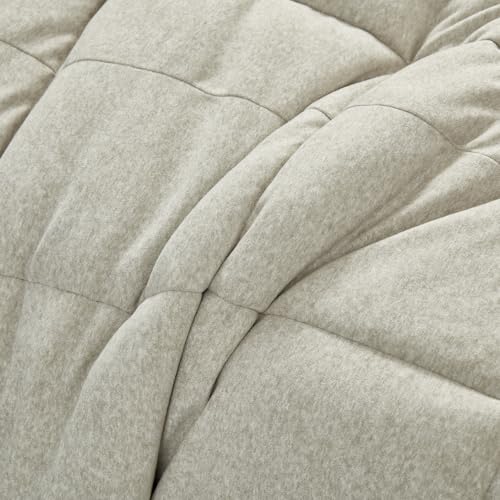 Byourbed Sweater Weather Yoga - Coma Inducer® Oversized Queen Comforter - Snowy Moss-Gray - Thumbnail 3