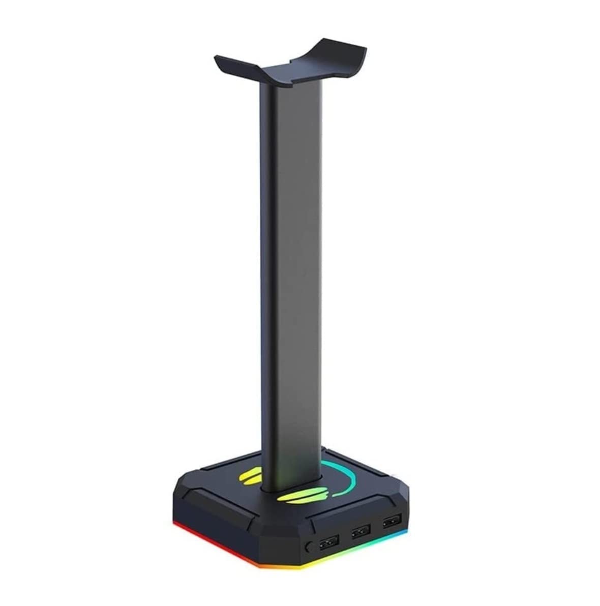 Soporte para Auriculares, Gancho para Auriculares, Colgador, Soporte de Escritorio USB Creativo para Carga supraaural Que Ahorra Espacio.