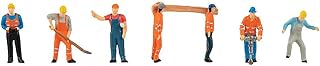 FALLER HO Scale On The Building Site Construction Workers -- pkg(7)