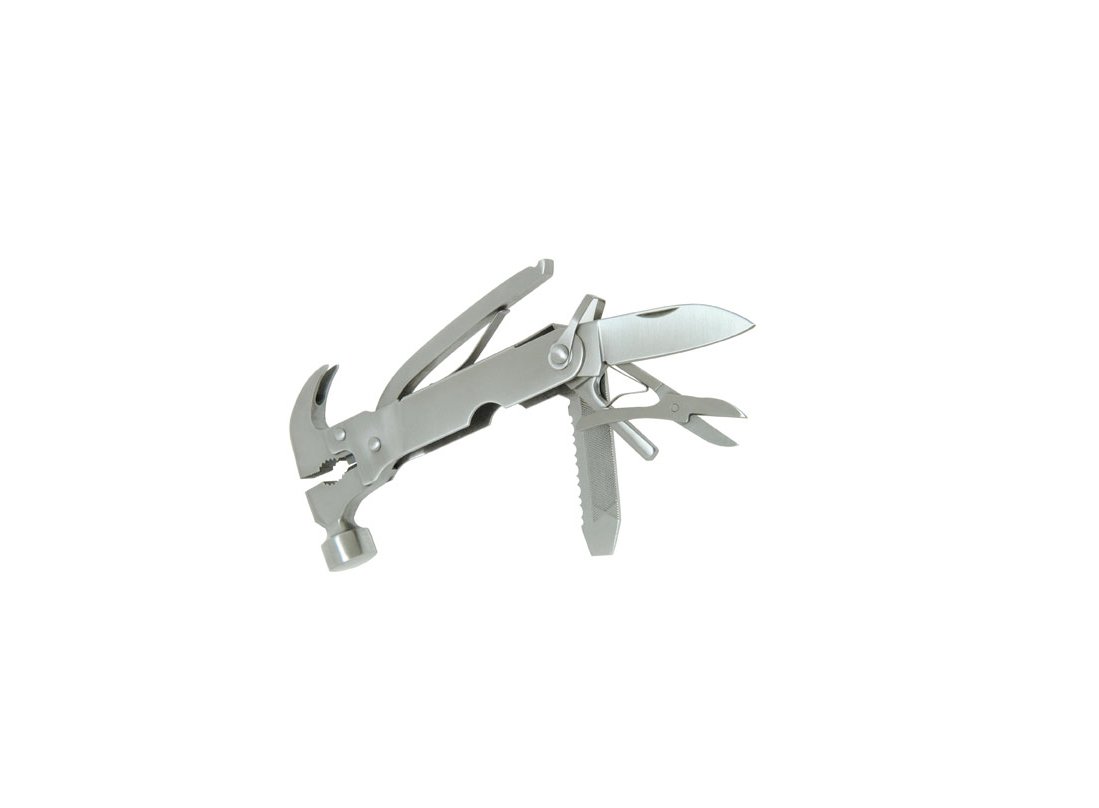 Kikkerland CD502 Multi Function Hammer Tool with Pouch