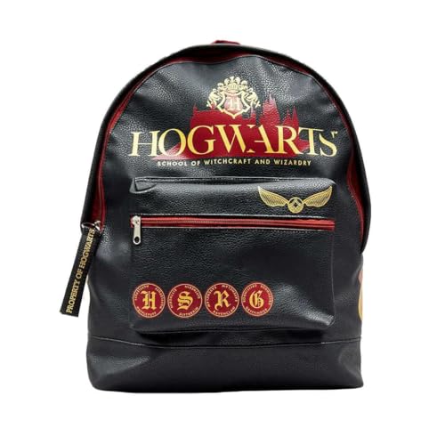 Sac à dos Harry Potter grand volume noir avec poches pour ranger ses cours