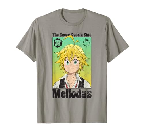 The Seven Deadly Sins Meliodas Portrait T-Shirt