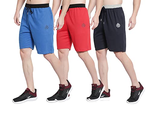 Image of OORA Men's Plus Sizes Cotton Shorts M to 5XL, 28 to 48 Inches Waistline