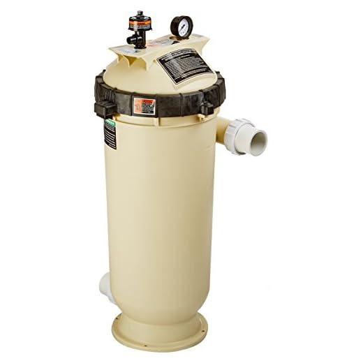 Pentair 160354 Clean & Clear RP Fiberglass Reinforced Polypropylene Tank Cartridge Pool Filter, 100 Square Feet, 100 GPM (Residential)