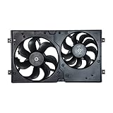TYC 621000 Vollkswagen Beetle Replacement Radiator/Condenser Cooling Fan Assembly