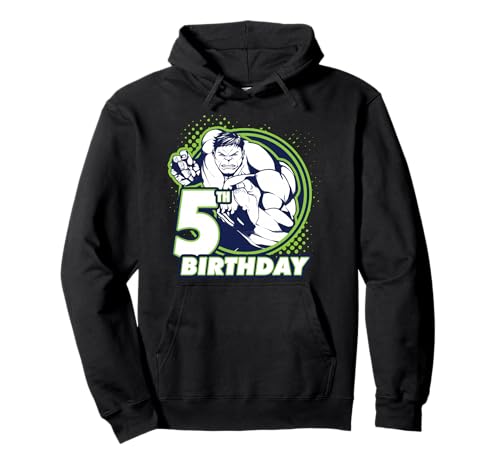 Sweat à capuche Hulk Avengers 5 ans sweat-shirt anniversaire