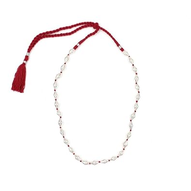 Sangeeta Boochra 925 Sterling silver Necklace|Fine Jewellery for Women & Girls | Certificate of Authenticity and 925 Stamp | Handcrafted