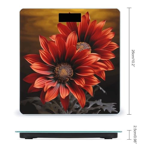 Báscula digital de baño Red Sunflower peso hasta 180 kg miniatura 2