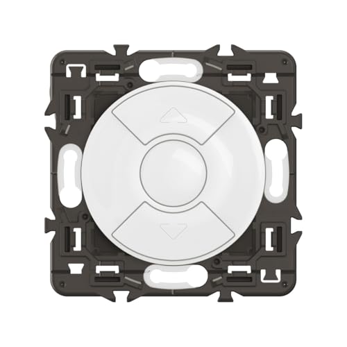 LEGRAND | Interrupteur Volet Roulant Commande Directe De Moteur, Céliane, Fonction Montée/Descente/Stop, Connexion Rapide Sans Outil, Finition Blanche À...
