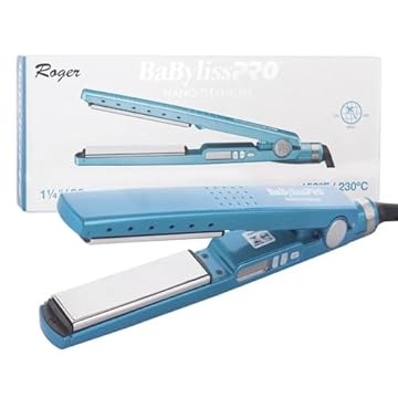 Prancha Chapinha Babyliss Pro Nano Titanium 1 1/4 - By Roger