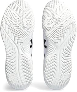 ASICS Men's GEL-DEDICATE 8 Tennis Shoes, 9.5, WHITE/BLACK : Amazon