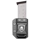 1911 Mag Carrier IWB/OWB .45ACP Single Stack Magazine Holster Fit: 1911 .45ACP Magazine, Right Hand/Left Hand Draw Mag Holder