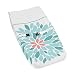 Sweet Jojo Designs Baby Changing Pad Cover for Modern Turquoise and Coral Emma Collection