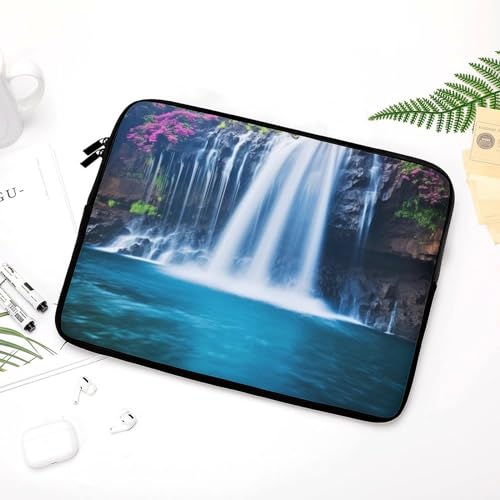 Funda para Laptop 10 pulgadas Azul Cascada en Hawaii miniatura 5