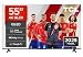 TCL 55T69C Televisor 55 Pulgadas QLED 4K Smart TV, Game Master 120Hz, Dolby Vision y Atmos, VRR y ALLM, HDMI 2.1, Google TV, Motion Clarity, Alexa y Google Assistant