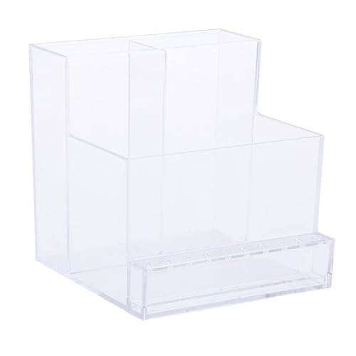 Miniatura 2 de Soporte para brocas de uñas de 13 agujeros, organizador de manicura, altura: 4.1 in; ancho: 10,5/4,1 pulgadas; longitud inferior: 3.8 in/3,8