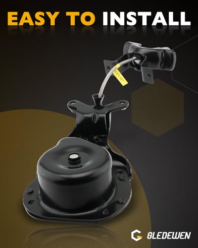 Image of Gledewen Spare Tire Carrier(Upgrade), Compatible with Land Rover 2005-2009 LR3, 2010-2013 LR4, 2006-2013 Range Rover Sport, Spare Tire Mount Under Frame, Spare Wheel Towing Winch, Replaces#LR039486