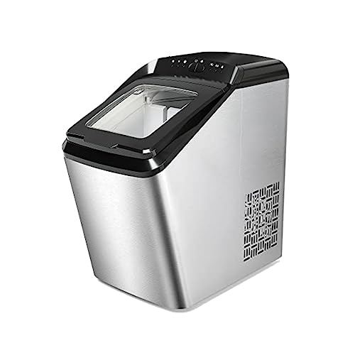 Fabricadora de hielo portátil de encimera 9 cubos 2.8L miniatura 1