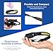 Nessciera Headlamp Rechargeable (3-Pack), LED Head Lamp Flashlight, 230° Wide Beam Headband Light, 400 Lumen Super Bright, Waterproof Headlight, 5 Modes for Running, Fishing, Hiking, Camping