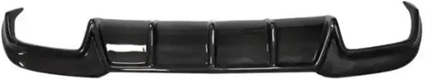 Compatible For Benz W212 E260 E300 E63 E63S AMG 2014-2016 Carbon Fiber Car Rear Bumper Lip Diffuser Trunk Exhaust Spoiler Cover Body Kit(Rear Diffuser)