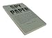 Disappearing Spy Paper Dissolving Note Pad Letter Head
