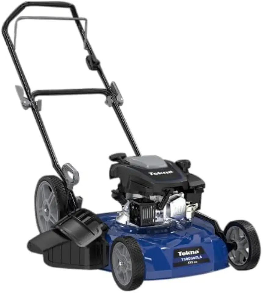 Cortador de Grama a Gasolina Tekna T500G60L2 | 4,2HP | 173cc | Corte 51cm | 2 em 1 Saída Lateral + Reciclador | 4 Alturas | Rodas Rolamentadas