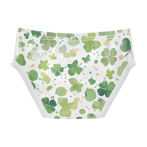 KLL Shamrock and Polka Dot Toddler Boys Comfort Nighttime Underwear Cute Children Panties2