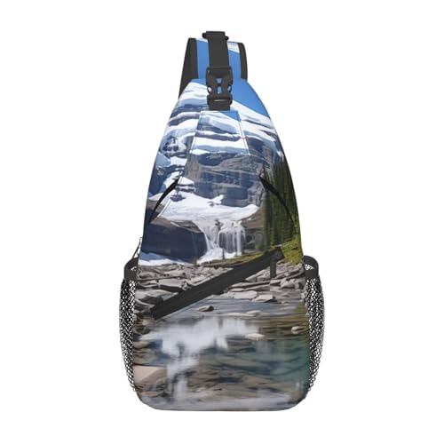 Sac à dos de poitrine imprimé randonnée et voyage pour vos sorties nature