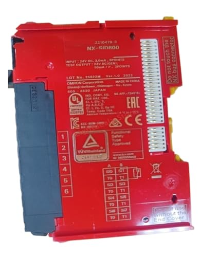 NX-SID800 module d'entrée contre les pannes de signal avec relais NX-ID3417 pour automate