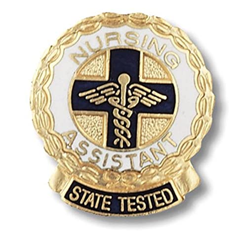 Image of Prestige Medical Emblem Pin, State Tested Nurses Assistant